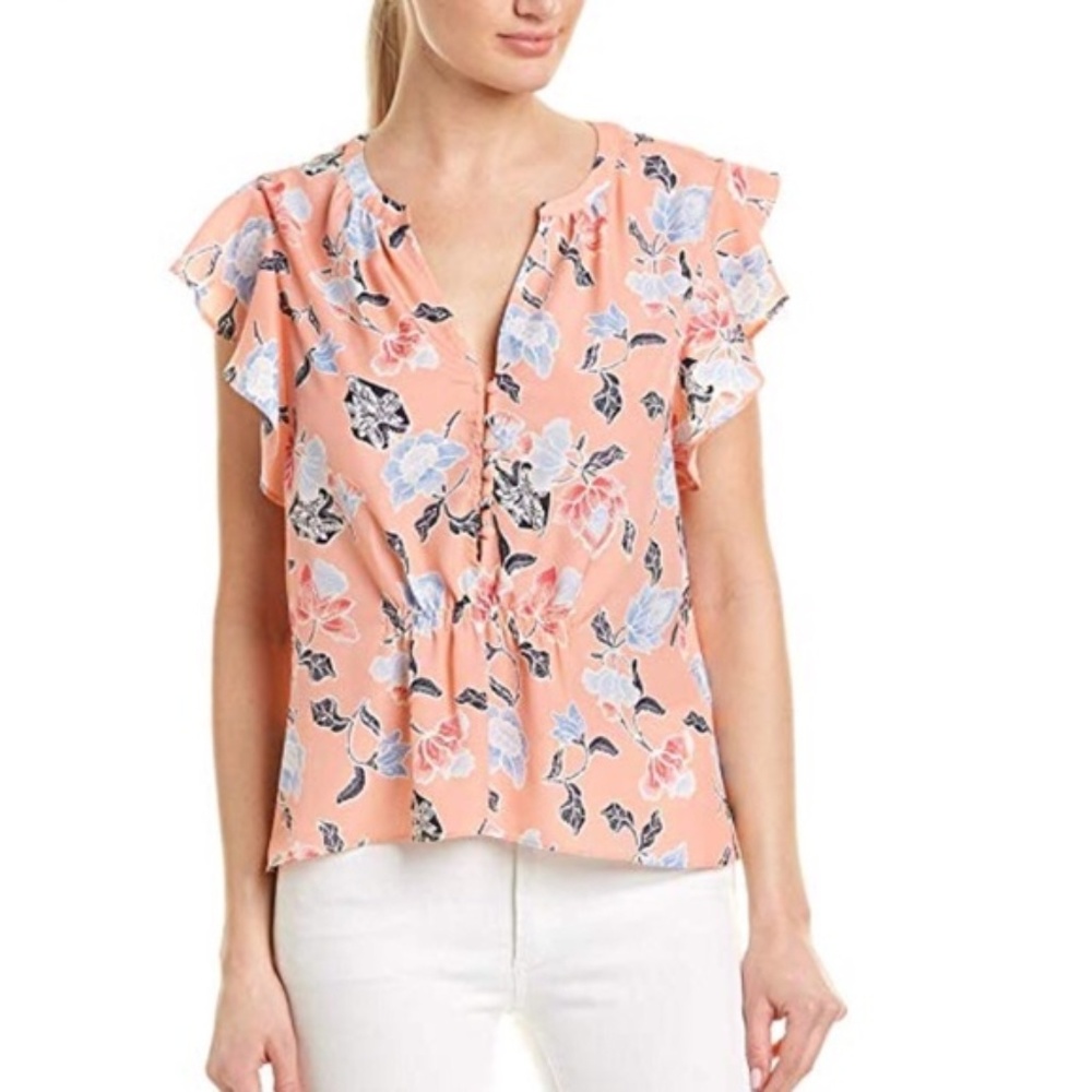 Joie Crisbell Persimmon Blouse